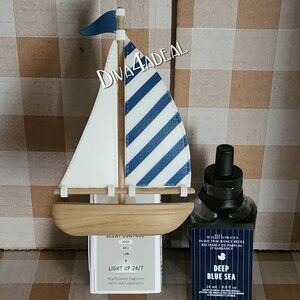 Bath & Body Works SALE BOAT Nightlight Wallflower Plug & Refill